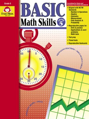 cover image of Basic Math Skills, Grade 5